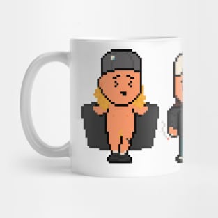 I Cant Look Away in 2006 Pixel Jay and Silent Bob Mug